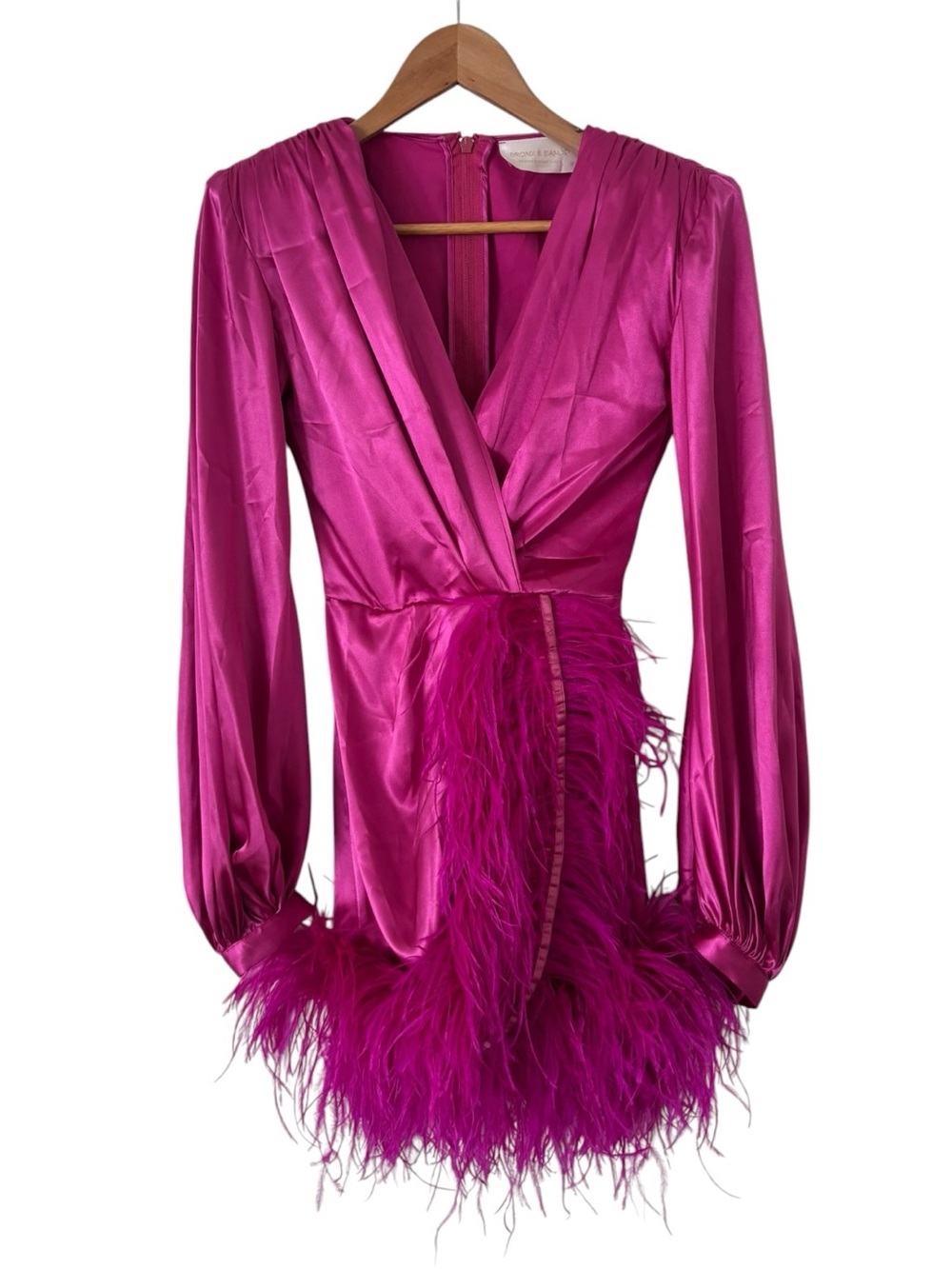 Bronx and Banco Farah Mini Feather Dress - Picture 2 of 4